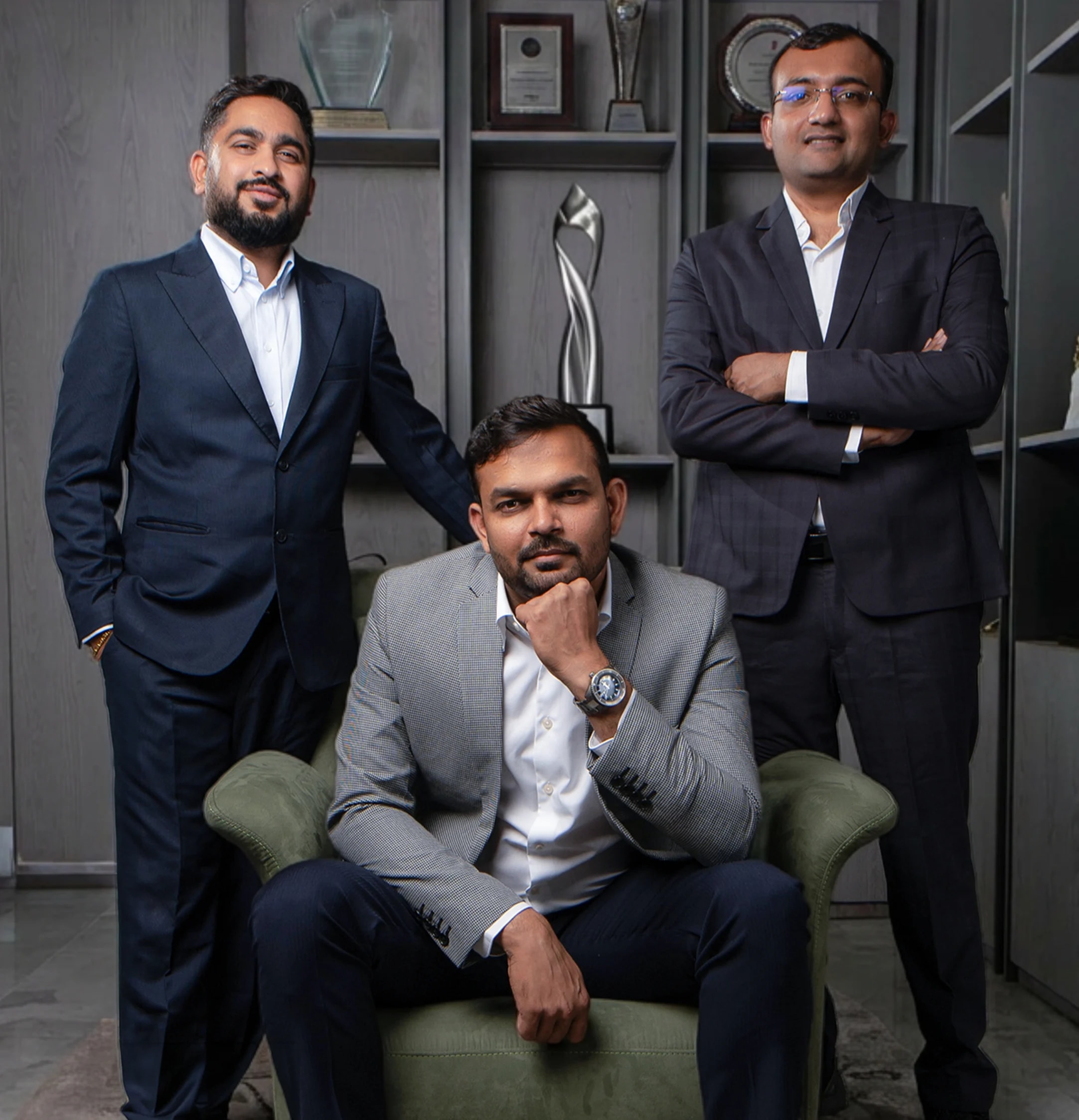 AVORE Founders — Priyank Rakholiya, Mayank Rakholiya, Mihir Tagadiya
