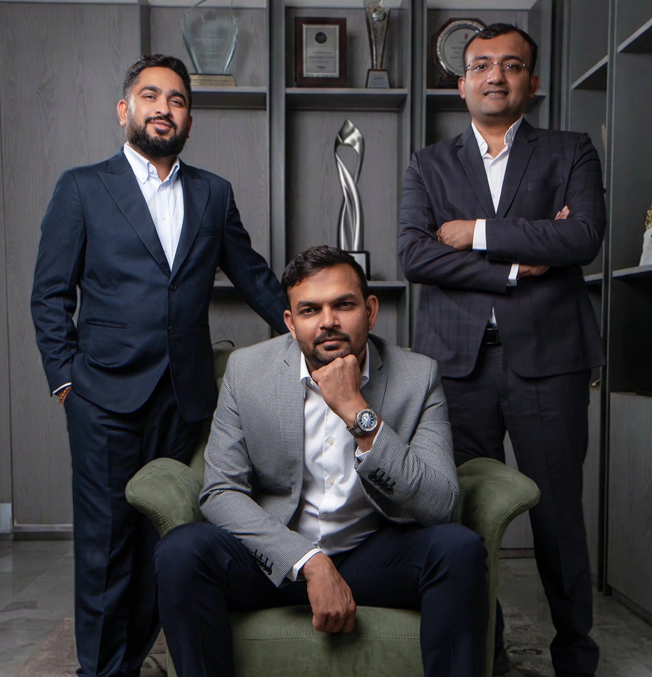 AVORE Founders — Priyank Rakholiya, Mayank Rakholiya, Mihir Tagadiya